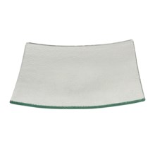 Revol Dody Square Flared Glass Plate - Small in Glass - Closeouts
