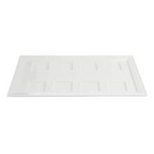 Revol Times Square Plate - Rectangular in White - Closeouts