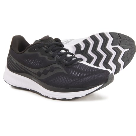 Saucony Ride 14 Sneakers (For Women) - BLACK/WHITE REFLEXION (7 )