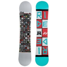 Ride Snowboards Antic Snowboard in White/Green/Red - Closeouts