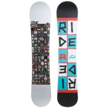 Ride Snowboards Antic Snowboard in White/Red/Black - Closeouts