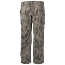 Ride Snowboards Beacon Print Snow Pants - Waterproof, Insulated (For Women) in Dirty Denim - Closeouts