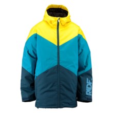 Ride Snowboards Hawthorne Jacket - Insulated (For Men) in Blue Marine Herringbone - Closeouts