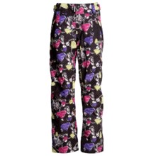 Ride Snowboards Highland Shell Pants (For Women) in Gem Print Black - Closeouts