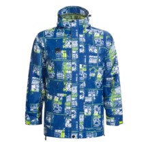 Ride Snowboards Laurelhurst Jacket - Insulated (For Men) in Pulp Comic Blue - Closeouts
