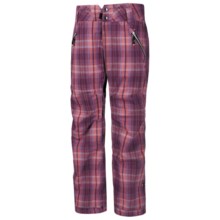 Ride Snowboards Leschi Print Shell Pants - Waterproof (For Women) in Cline Plaid Flannel - Closeouts