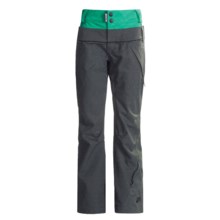Ride Snowboards Leschi Shell Pants - Waterproof (For Women) in Charcoal Diamond Stripe - Closeouts