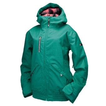 Ride Snowboards Magnolia Shell Jacket - Waterproof (For Women) in Dark Jade
