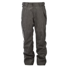 Ride Snowboards Phinney Classic Fit Snow Pants - Insulated (For Men) in Black Denim - Closeouts