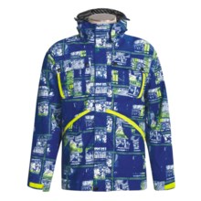 Ride Snowboards Pioneer Jacket - 3-in-1 (For Men) in Pulp Comic Blue - Closeouts