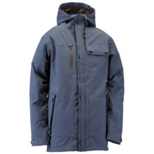 Ride Snowboards Riot Shell Jacket (For Men) in Shipyard Navy Stretch Tweed - Closeouts