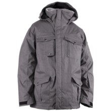 Ride Snowboards Sodo Jacket - Waterproof, Insulated (For Men) in Black Concrete Melange - Closeouts