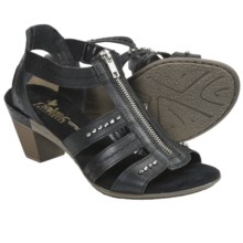 Rieker Aileen 61 Sandals - Leather (For Women) in Black - Closeouts