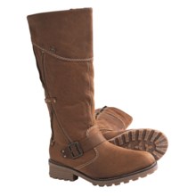 Rieker Lana Side Zip Boots - Wool Lining (For Women) in Tan - Closeouts