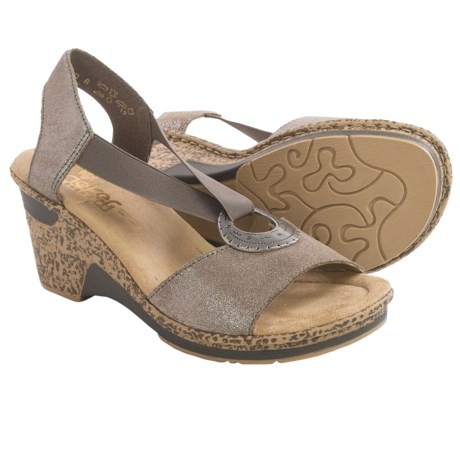 Rieker Roberta 62 Wedge Sandals Leather (For Women)