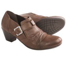 Rieker Sarah Buckle Shoes - Leather (For Women) in Peanut - Closeouts