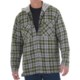 Riggs Workwear by Wrangler Flannel Work Jacket - Insulated, Attached Hood (For Men)
