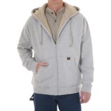 Riggs Workwear by Wrangler Zip Hooded Sweatshirt - Sherpa Lined (For Men)