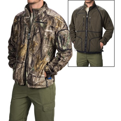 Rivers West Reversible Fleece Jacket Waterproof (For Men)