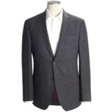 Riviera Red Panther Herringbone Sport Coat - Wool Blend, Modern Fit (For Men)