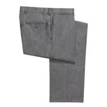 Riviera Spencer Dress Pants - Bi-Stretch Wool (For Men) in Med Grey - Closeouts