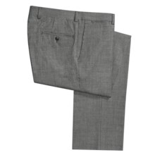 Riviera Spencer Houndstooth Dress Pants - Wool (For Men) in Taupe/Black - Closeouts