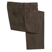 Riviera Storm Pants - Micro Cotton, 5-Pocket (For Men) in Chocolate - Closeouts