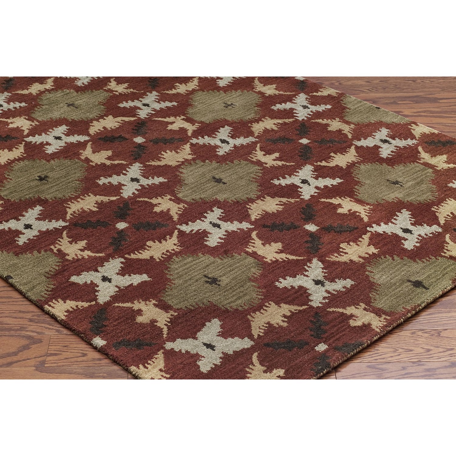 Rizzy Home Volare Area Rug 5x8’, HandTufted Wool Save 50