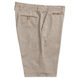 Robert Graham Cyclone Chino Shorts - Flat Front, Contrasting Roll-Up Trim (For Men)