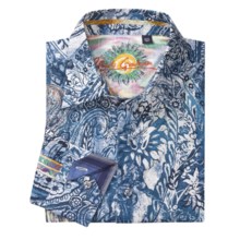Robert Graham Mathilde Hued Paisley Shirt - Long Sleeve (For Men) in Blue - Closeouts