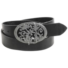 Robert Graham Twilight Belt - Leather (For Men) in Black - Closeouts