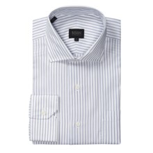 Robert Talbott Textured Stripe Dress Shirt - Long Sleeve (For Men) in Blue/White/Purple - Closeouts