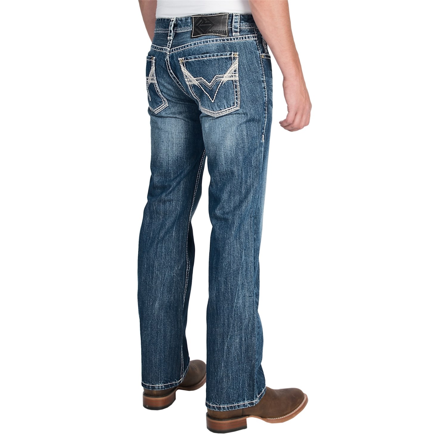 rock and roll cowboy jeans