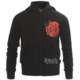 Rock & Roll Cowgirl Guitar & Rose Hoodie Sweatshirt - Raglan Sleeve (For Girls)