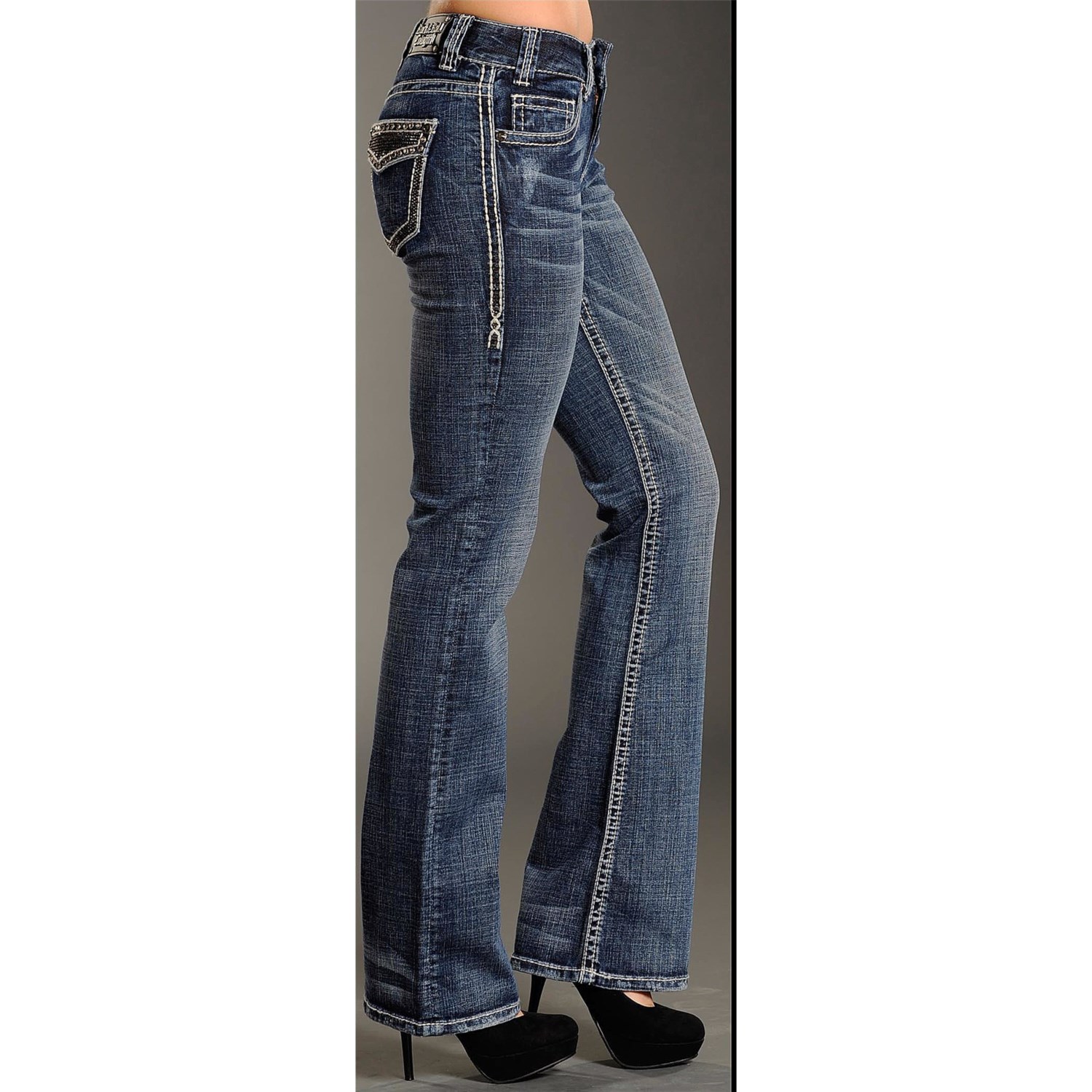 rhinestone jeans