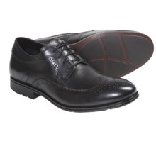 Rockport Fairwood 2 Wingtip Oxford Shoes (For Men) in Black Smooth - Closeouts