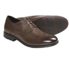 Rockport Fairwood 2 Wingtip Oxford Shoes (For Men) in Medium Brown Tumbled - Closeouts