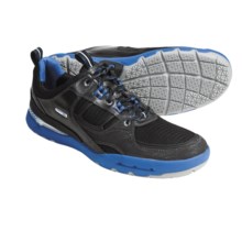 Rockport Hydro-Sail Boat Shoes (For Men) in Black/Dark Grey/Blue - Closeouts