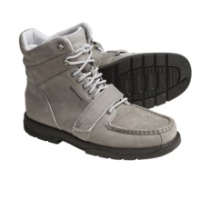 Rockport Marangue Strap Leather Boots (For Men) in Grey/Black - Closeouts