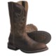 Rocky Handhewn Cowboy Boots - Steel Toe, 12” (For Men)