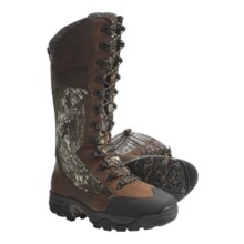 Rocky Lynx Snake Boots - Waterproof, 15” (For Men) in Brown/Mossy Oak Breakup - Closeouts
