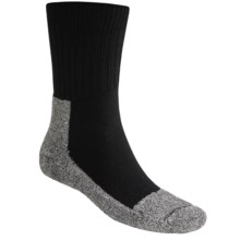 Rohner Trekking Hiking Socks (For Men and Women) in Black W/ Contrasting Foot - Closeouts