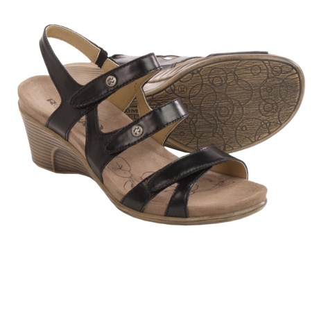 Romika Bali N 07 Sandals - Leather, Wedge Heel For Women