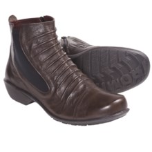 Romika Citylight 07 Ankle Boots - Leather, Side Zip (For Women) in Dark Brown - Closeouts