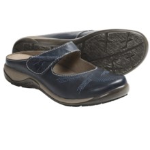 Romika Gina 02 Mary Jane Shoes - Leather, Slip-Ons (For Women) in Navy - Closeouts