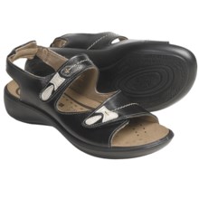 Romika Ibiza 03 Sandals - Leather (For Women) in Black - Closeouts