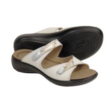 Romika Ibiza 10 Sandals - Leather Slides (For Women) in White - Closeouts