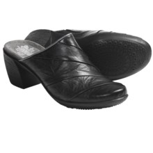 Romika Luna 03 Clogs - Leather (For Women) in Black - Closeouts