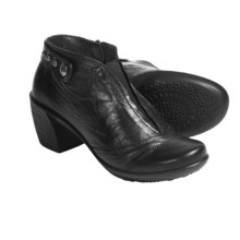 Romika Luna Ankle Boots - Leather (For Women) in Black - Closeouts