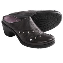 Romika Lyon 06 Clogs - Leather (For Women) in Black - Closeouts